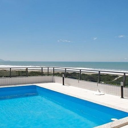 Linda Cobertura Frente Mar Com Piscina Privativa E Pe Na Areia! Lejlighed Florianópolis Eksteriør billede