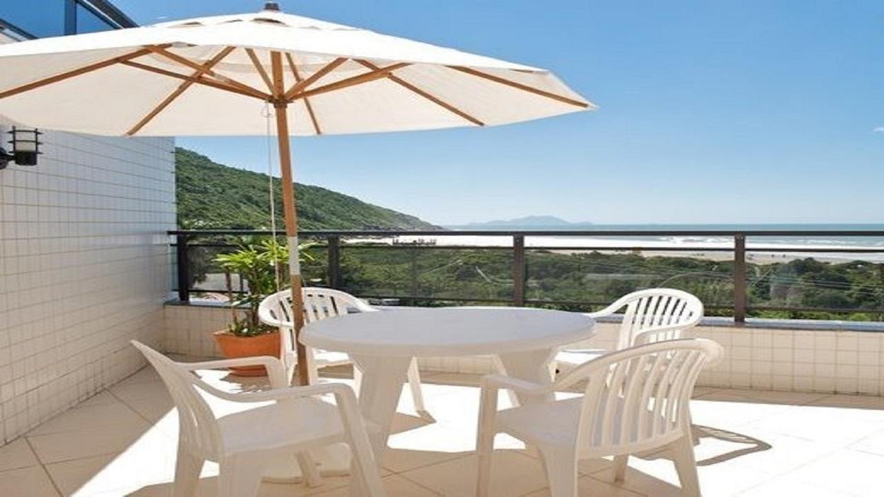 Linda Cobertura Frente Mar Com Piscina Privativa E Pe Na Areia! Lejlighed Florianópolis Eksteriør billede